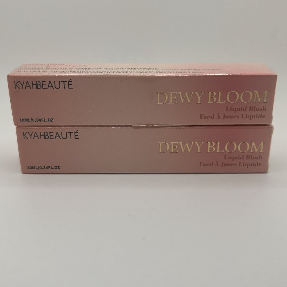 (2) Dewy Bloom Liquid Blush color: Serenade 0.34 Fl Oz Kyah Beaute